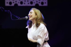 Regina Spektor performs at the Guild of Music Supervisors Awards
