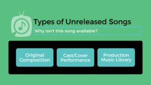 Unreleased Songs and Tunefind